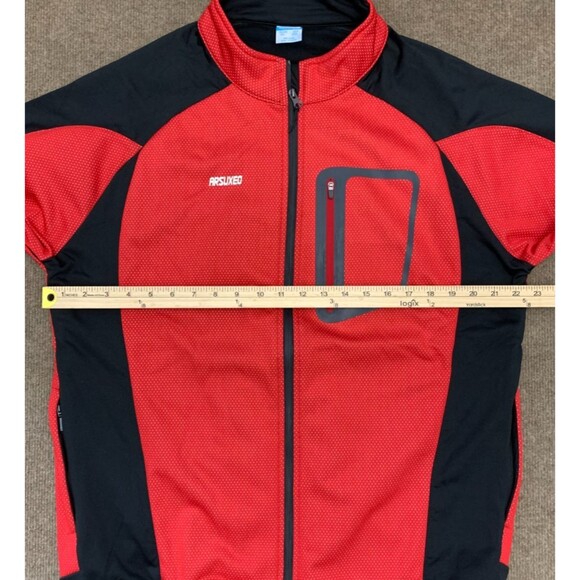 Arsuxeo Cycling Jacket Mens 2XL Thermal Winter Windproof Breathable MTB Zip-Up - Picture 6 of 10